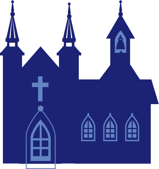 image of parish building in background